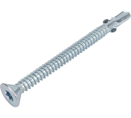 Шуруп флюгель Rusconnect CWM6380  (Flugel, JFL) потай 6,3x80 (100 шт) для крепления дерева к металлу TORX30 316380