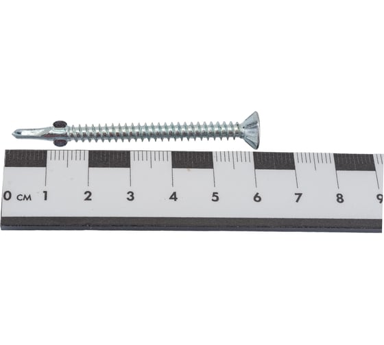 Шуруп флюгель Rusconnect CWM4860  (Flugel, JFL) потай 4,8x60 (200 шт) для крепления дерева к металлу TORX25 314860