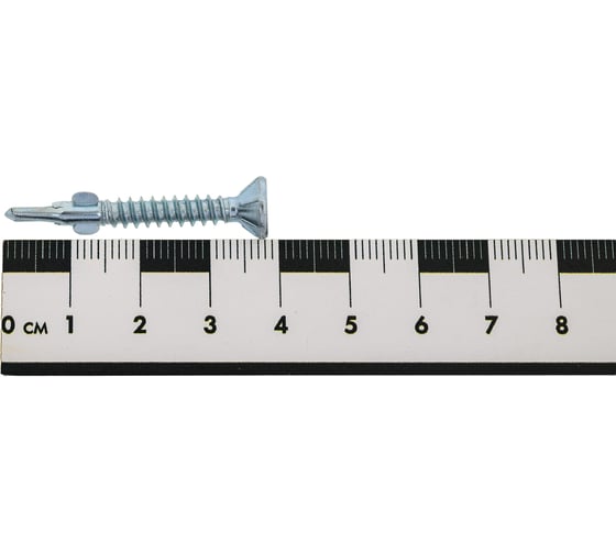 Шуруп флюгель Rusconnect CWM4838  (Flugel, JFL) потай 4,8x38 (500 шт) для крепления дерева к металлу TORX25 314838
