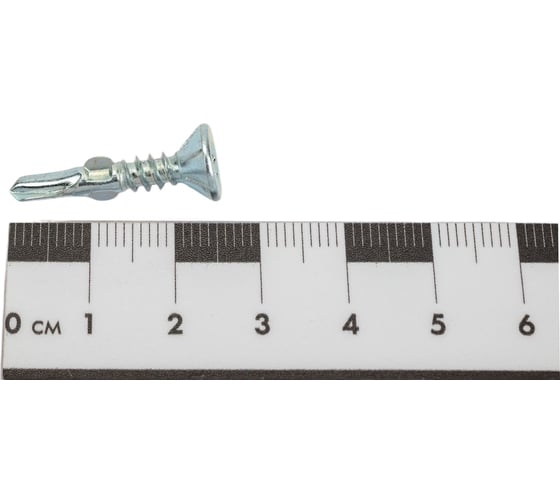 Шуруп флюгель Rusconnect CWM4825  (Flugel, JFL) потай 4,8x25 (500 шт) для крепления дерева к металлу TORX25 314825