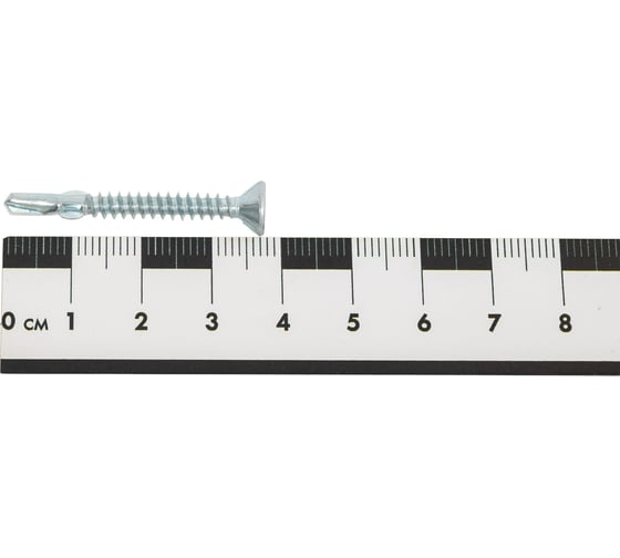 Шуруп флюгель Rusconnect CWM4238  (Flugel, JFL) потай 4,2x38 (500 шт) для крепления дерева к металлу TORX20 314238