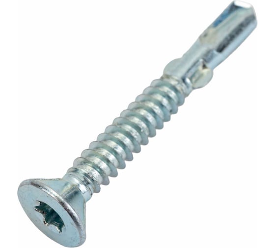 Шуруп флюгель Rusconnect CWM6350  (Flugel, JFL) потай 6,3x50 (100 шт) для крепления дерева к металлу TORX30 316350