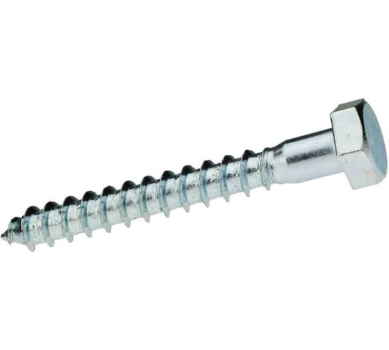 Шуруп сантехнический ЦММ GL, 12x120, глухарь, DIN571, 25 шт 0Т-00010794 1