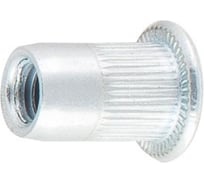 Заклепка гаечная KLAUE цилиндрическая с насечкой, сталь, М10, стандартный борт St KSM10-A-LF (200 шт) УТ000001197