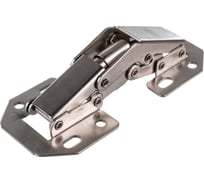 Автоматическая накладная петля Amig с шурупами; никель 15-100