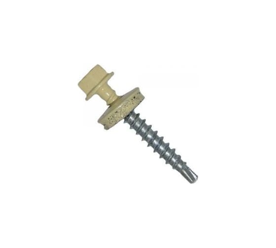Кровельный саморез НАКРЕПКО 4,8х35 слоновая кость RAL 1014, 50 шт. 204738