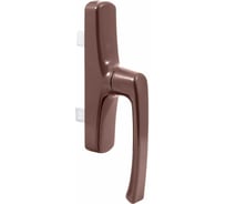 Ручка оконная БУЛАТ для ал.профиля, Р400, РО-01А.8017, коричневый, 2 ригеля (АРР-01/7CP/41) 17652