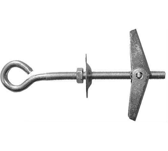 Складной дюбель с крючком ЦКИ М6 уп. 50 шт. 64232 1