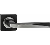 Дверная ручка Renz Валерио (черный; хром блестящий) INDH 54-02 B/CP