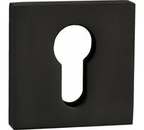 Квадратная накладка на цилиндр Ренц черный INET 03 B