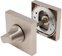 Квадратная завертка к ручкам Ренц никель супер матовый INBK 03 MSN