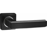 Дверная ручка Ренц Арона (черный; хром блестящий) INDH 96-02 B/CP