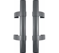 Ручка скоба БУЛАТ для аллюм. и ПВХ дверей, РС-03.500.7024, сер. графит, регулируемая (АРД-03) 17646