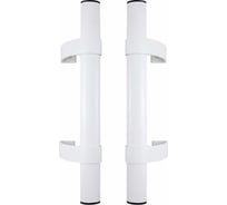 Ручка скоба БУЛАТ для аллюм. и ПВХ дверей, РС-03.400.9016, белый, регулируемая (АРД-03) 17639