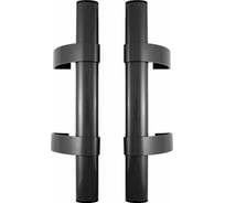 Ручка скоба БУЛАТ для аллюм. и ПВХ дверей, РС-03.500.9005, черный, регулируемая (АРД-03) 17648