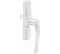 Ручка оконная БУЛАТ для ал.профиля с европазом, РО-02А.9016, белый, 1 ригель (АРР-02/7CP/42) 17653