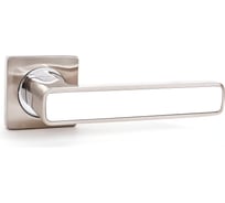 Комплект ручек Verdi белый никель механизм L70 завертка 137SN70