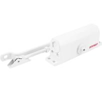 Доводчик дверной Аллюр COMFORT, ДД 188/3-5 A-W (до 130 кг), белый, RAL9016, морозостойкий 17021