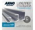Швеллер стальной ARNO INDUSTRIES 14У, длина 3000мм, горячекатаный, с уклоном полок, ГОСТ 8240-97, для опор, балок и несущих конструкций ARN211 2