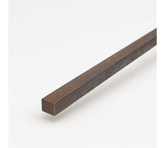 Квадрат стальной ARNO INDUSTRIES 20х20мм, длина 3000мм, горячекатаный прокат, ГОСТ 2591-2006, для сварки, ковки и строительных работ ARN73 1