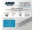 Стальной квадрат ARNO INDUSTRIES 20х20 мм длина 3000 мм горячекатаный прокат, ГОСТ 2591-2006 для сварки, ковки и строительных работ ARN73 3
