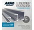 Швеллер стальной ARNO INDUSTRIES 16У, длина 3000мм, горячекатаный, с уклоном полок, ГОСТ 8240-97, для опор, балок и строительных конструкций ARN212 2