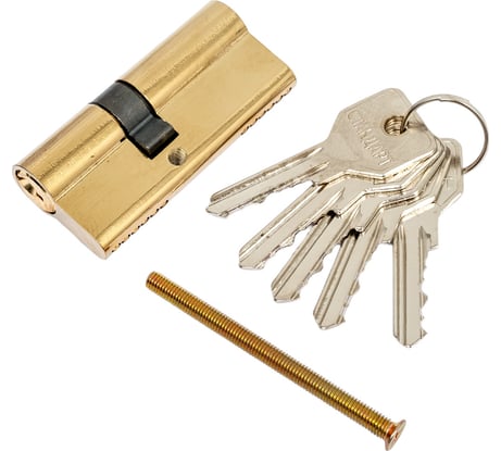 Цилиндровый механизм Стандарт BP (25x10x35 мм; 5 ключей; английский ключ) 11105