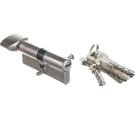 Цилиндровый механизм Стандарт SN (30x10x30 мм; 5 ключей; перфорированный ключ; вертушка) 12226