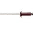 Заклепки STEELFIX 4,8х12 RAL 8017 коричневый (200шт) алюминий/сталь, оцинк. ЗК03022 1