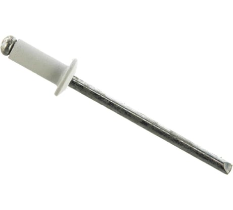 Заклепки STEELFIX 4,8х12 RAL 9003 белый (200шт) алюминий/сталь, оцинк. ЗК03023