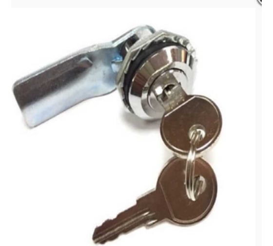 Замок щитовой под английский ключ Русские замки RZ 01(k), 2 шт, 0014 1