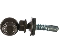 Кровельный саморез swfs RAL-8019 ZP 4,8х28 5000 шт. тов-046837