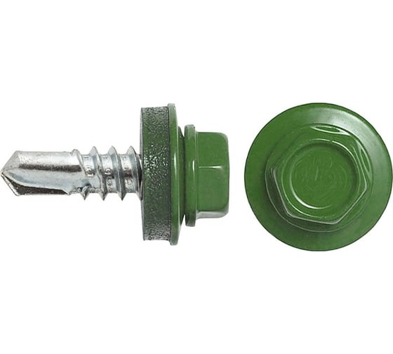 Кровельный саморез swfs RAL-6002 ZP 4,8х51 2500 шт. тов-046818 1