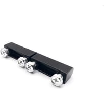 Петля боковая РУССКИЕ ЗАМКИ RZP 493 (черная), 2 шт 0155