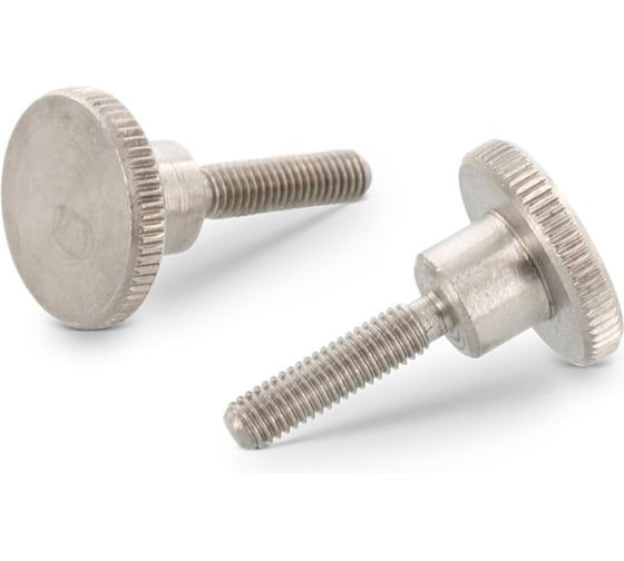 Винт Edelfix DIN 464 M3x8 мм, А1 с рифленой головой высокий, 4 шт. 464138 4 1