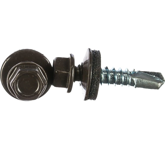 Кровельный саморез swfs RAL-8019 ZP 4,8х51 2500 шт. тов-046839