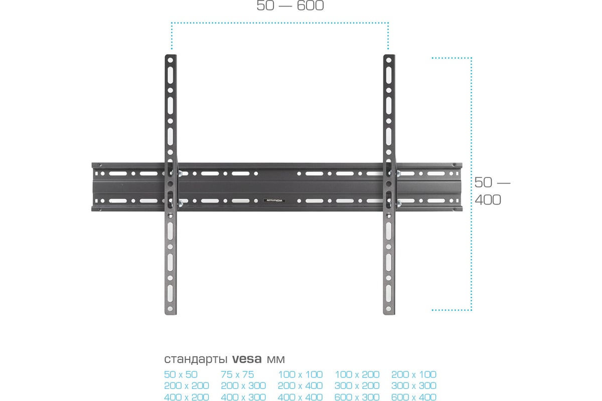 TV-кронштейн ARM MEDIA PLASMA-2 black 10206 - выгодная цена, отзывы ...