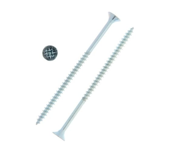 Универсальные саморезы TUNDRA 5.0х90, цинк, 4 шт. 7156343 1