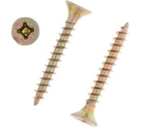 Универсальные саморезы TUNDRA 4.0x30, желтый цинк, 17 шт. 7156396