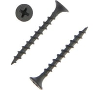 Саморезы ТУНДРА гипсокартон-дерево, 3.5x35, фосфат., 30 шт. 7156213