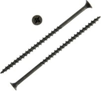 Саморезы ТУНДРА гипсокартон-дерево, 4.2x90, фосфат., 150 шт. 7156197
