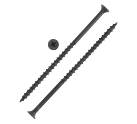 Саморез TUNDRA 4,8х100, потай, крупная резьба, шлиц PH, фосфотированный, 1 кг 7150417