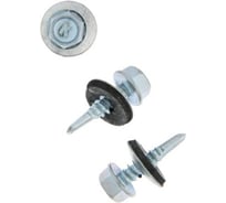 Кровельные саморезы с буром TUNDRA 4.8x19, цинк, 5 шт. 7156276