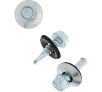 Кровельные саморезы с буром TUNDRA 5.5x19, цинк, 70 шт. 7156273