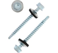 Кровельные саморезы с буром TUNDRA 4.8x50, цинк, 40 шт. 7156270