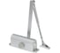 Дверной доводчик TUNDRA D60SL до 60 кг, цвет серебро 3937426 1