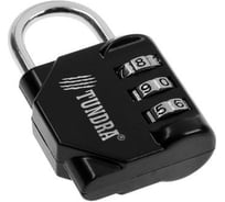 Навесной кодовый замок TUNDRA ZK012 черный 6858782