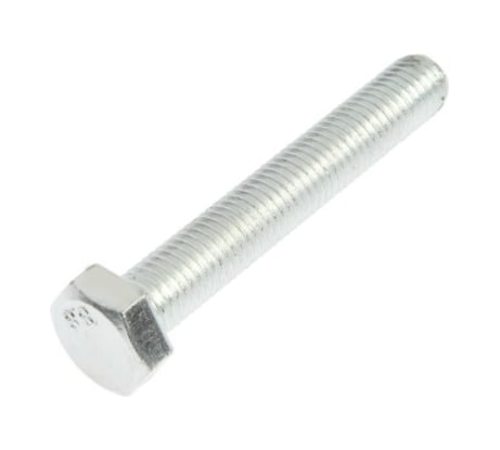 Болт с шестигранной головкой TUNDRA DIN 933, М12х80, к.п. 8.8, цинк, 1 шт. 7151240