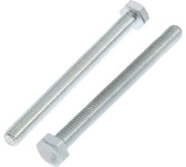 Болт с шестигранной головкой TUNDRA DIN 933, М6х70, к.п. 8.8, цинк, 1 кг 7151223