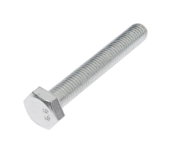 Болт с шестигранной головкой TUNDRA DIN 933, М10х70, к.п. 8.8, цинк, 1 шт. 7151216